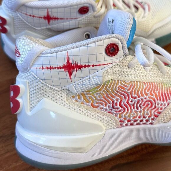 New Balance Kawhi Leonard Men's Size 6 Seismic White Basketball Shoes - Picture 6 of 11